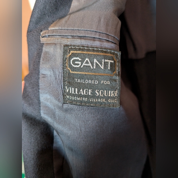 Vintage Gant Men's Blazer Navy - Picture 3 of 7